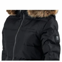 Paranaque Long Down Parka Jacket Black