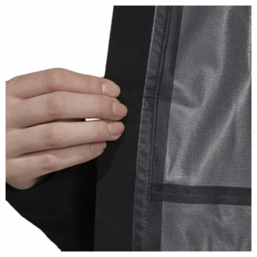 Parley Three-Layer Jacket Black
