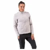 Paulina Melange Fleece Jacket Beige