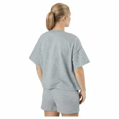 Pcchilli Summer 2/4 Loose Swea Light Grey Melange