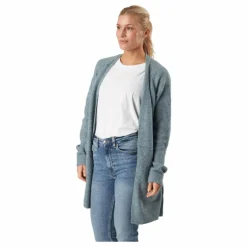 Pcellen Ls Long Knit Cardigan Trooper