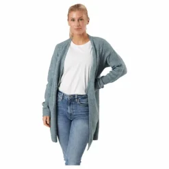 Pcellen Ls Long Knit Cardigan Trooper