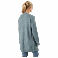 Pcellen Ls Long Knit Cardigan Trooper