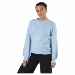 Pcperla Ls Knit Bc Kentucky Blue