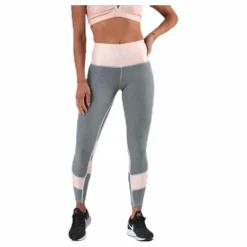 Peach Swirl Leggings Grey
