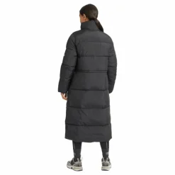 Pebble Drawstring Coat Black