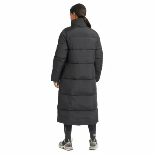 Pebble Drawstring Coat Black