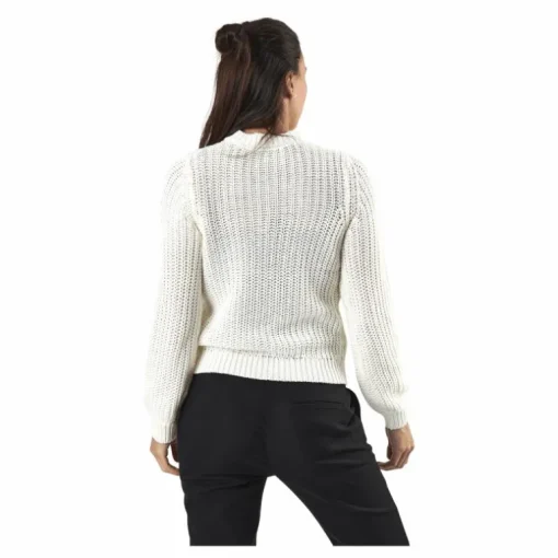 Petula Ls Knit Cardigan White