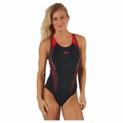 Placement Laneback Black/red