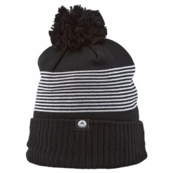 Pom Beanie Black