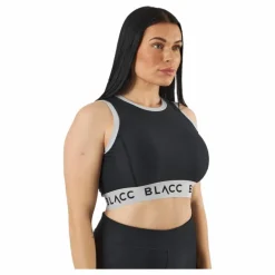 Power X Crop Top 2.0 Black/white