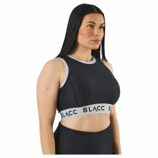 Power X Crop Top 2.0 Black/white