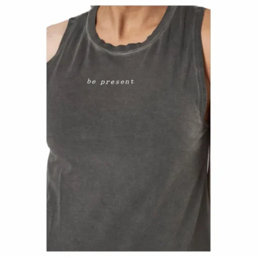 Present Tank Top Black/Grey