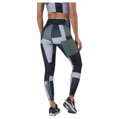 Printed Sport Tights Green