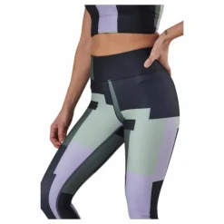 Printed Sport Tights Green