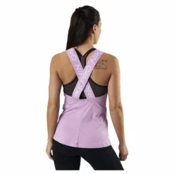 Pro Dry Elastika Tank Top Pink/White