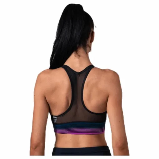 Pro Medium Pad Mesh Bra Black