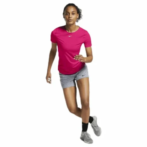 Pro Top SS All Over Mesh Pink/White