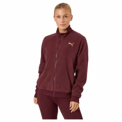Puma Fit Sherpa Jacket Aubergine-puma Black