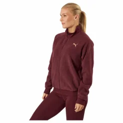 Puma Fit Sherpa Jacket Aubergine-puma Black