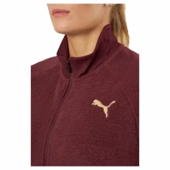 Puma Fit Sherpa Jacket Aubergine-puma Black