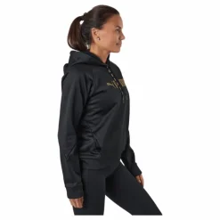 Puma Fit Tech Knit Po Hoodie Puma Black-metallic Gold