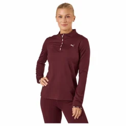 Puma Strong 1/4 Zip Aubergine