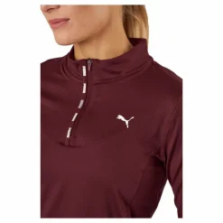 Puma Strong 1/4 Zip Aubergine