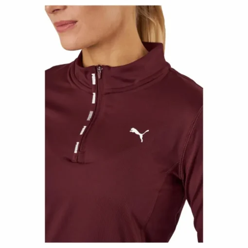Puma Strong 1/4 Zip Aubergine