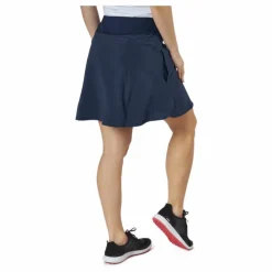 Pwrshape Solid Skirt Navy Blazer
