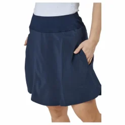 Pwrshape Solid Skirt Navy Blazer