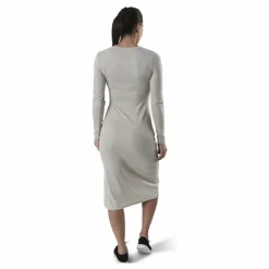 Quinn Rib Dress Beige
