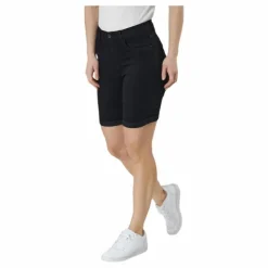 Rain Mid Long Shorts Black