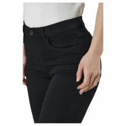 Rain Mid Long Shorts Black