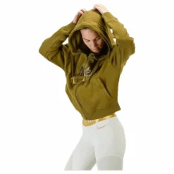 Rally Metallic FZ Hoodie Green