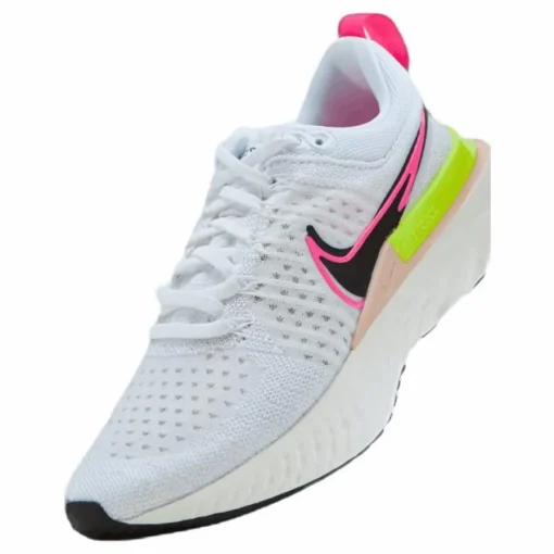 React Infinity Run Flyknit 2 W White/black-sail-pink Blast