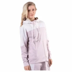 Recover Knit FZ Hoodie Pink