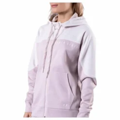 Recover Knit FZ Hoodie Pink