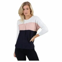 Regitze 3/4 Pullover Knt White