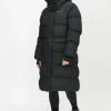 Reign Hood Coat Black