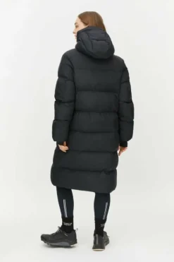 Reign Hood Coat Black