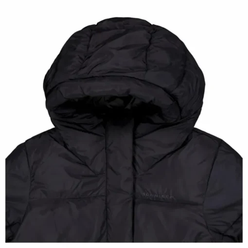 Reign Hood Coat Black