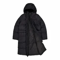 Reign Hood Coat Black