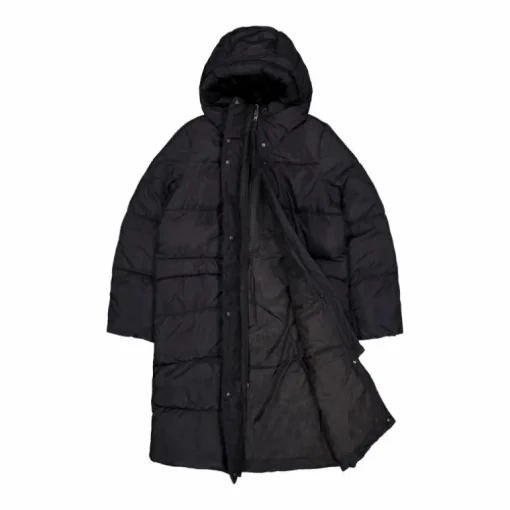 Reign Hood Coat Black