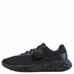 Revolution 6 Next Nature Women's Road Running Shoes BLACK/BLACK-DK SMOKE GREY