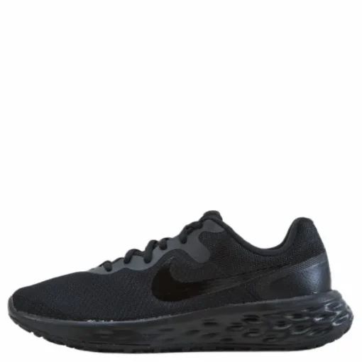 Revolution 6 Next Nature Women's Road Running Shoes BLACK/BLACK-DK SMOKE GREY