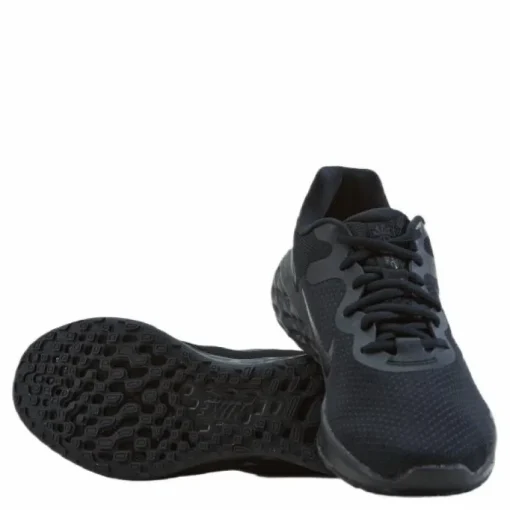 Revolution 6 Next Nature Women's Road Running Shoes BLACK/BLACK-DK SMOKE GREY