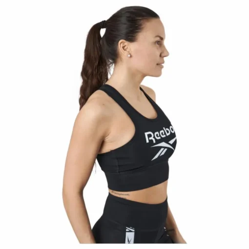 Ri Bl Cotton Bralette Black