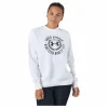 Rival Fleece Crest Grp Crew White