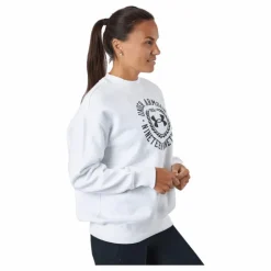 Rival Fleece Crest Grp Crew White